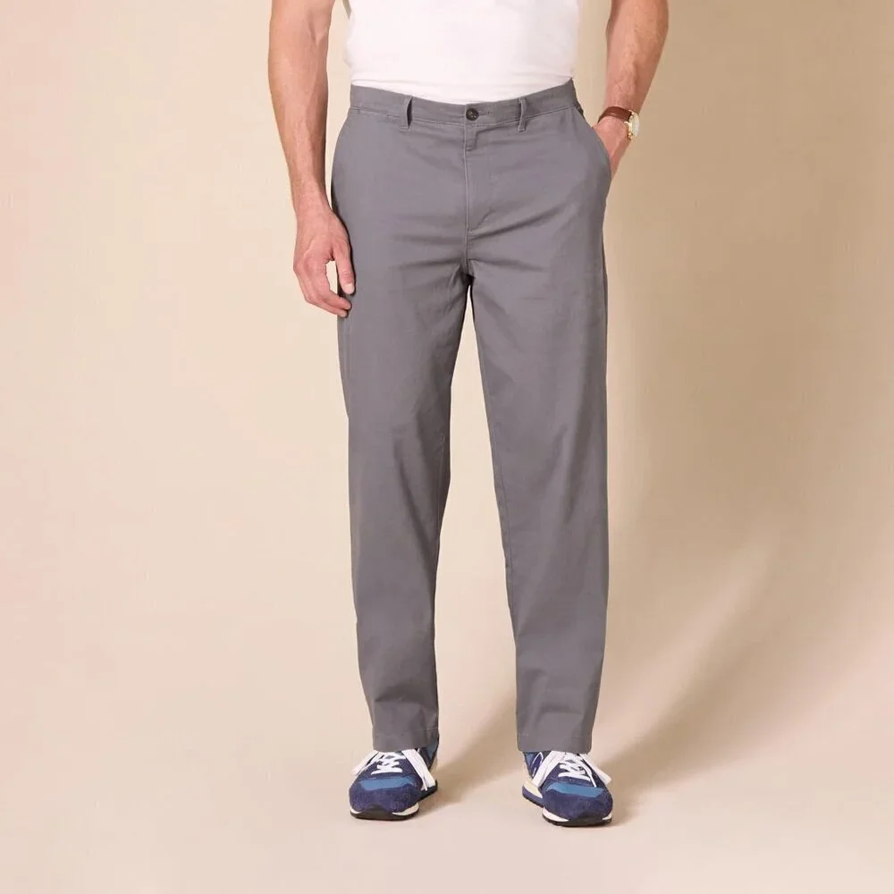Men's Classic-Fit Casual Stretch Chino Pant